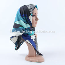 100 silk Schal 2014 neues Design abaya Verkauf Hijab